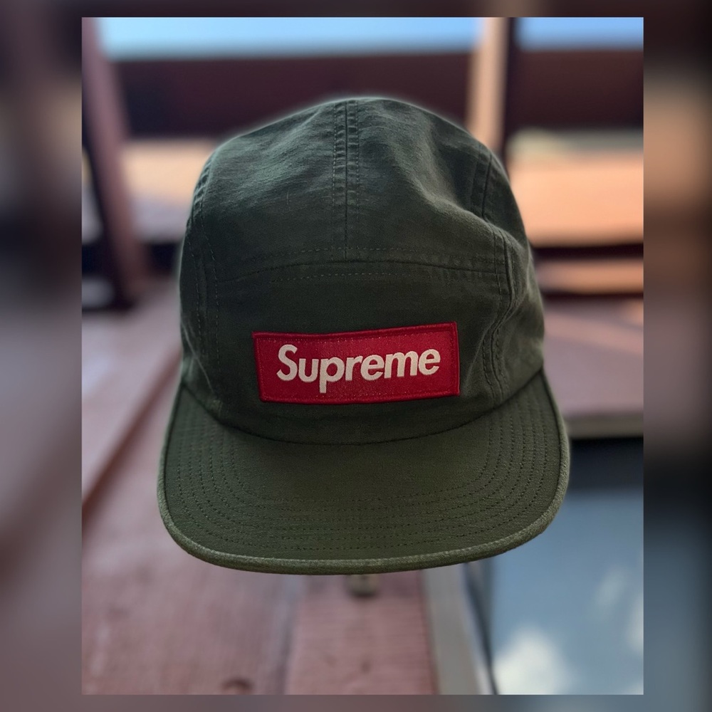 Olive Supreme Camp Cap